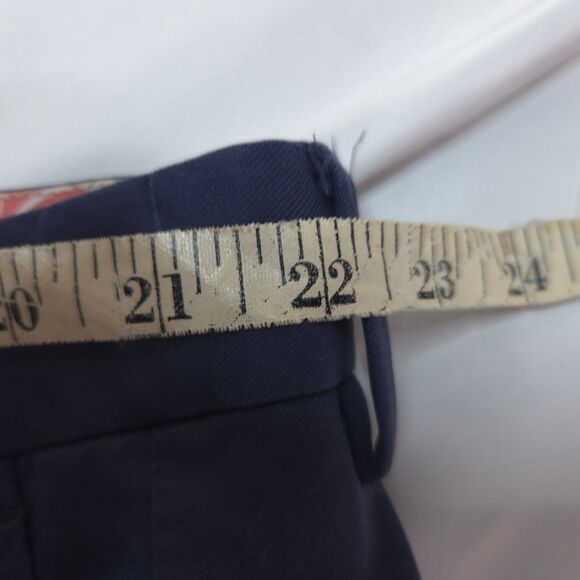 Tommy Bahama Mens 44Rx30 Blue Tencel Cotton Casual Chino Pants Trousers - Picture 5 of 7